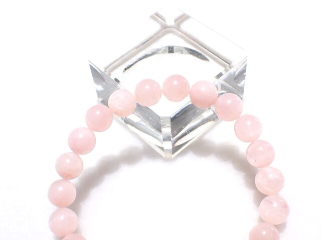 ピンクペタライトブレスレット