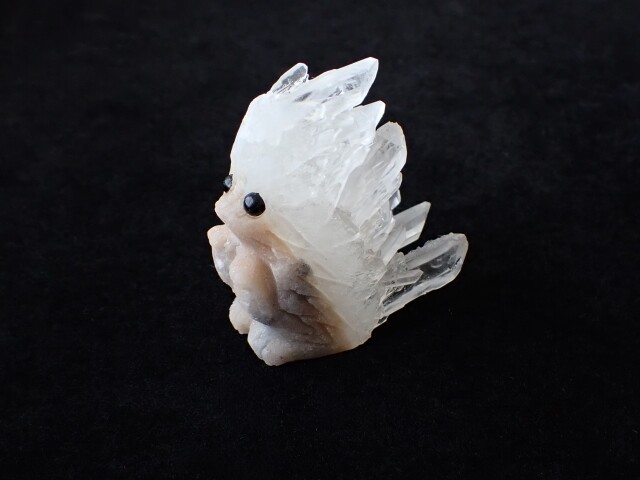 ハリネズミ水晶クラスター