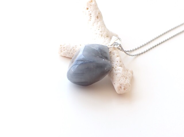 ブルーターラクォーツペンダントトップ