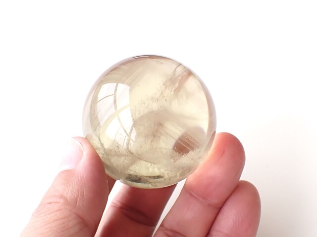 ファントムシトリン丸玉