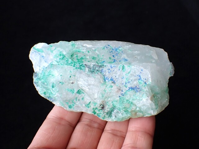 アズライト／マラカイトオンクォーツ