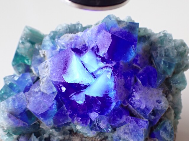 ロジャリー鉱山産フローライト