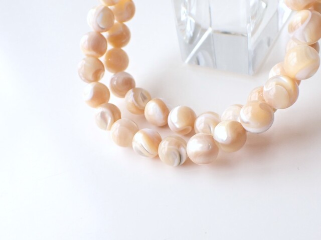 マザーオブパールブラウン