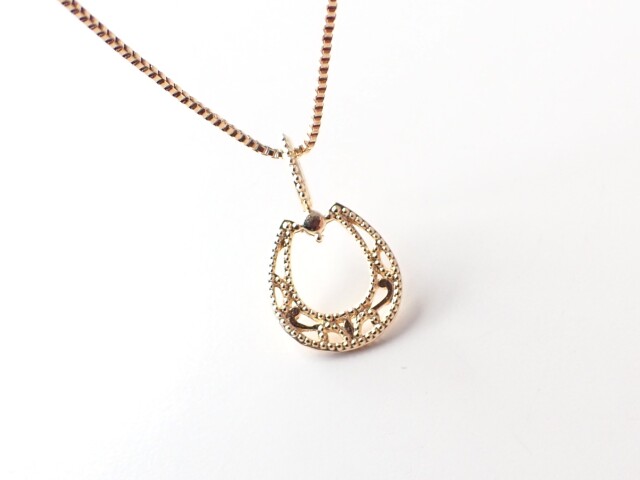 ホースシューK18ペンダントトップ