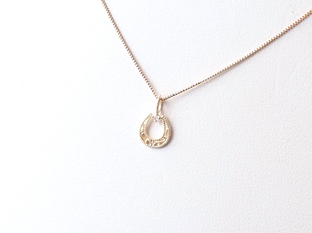 ホースシューK18ペンダントトップ