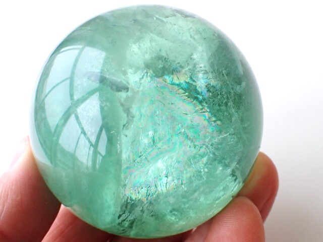 グリーンフローライト丸玉