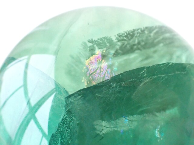 グリーンフローライト丸玉