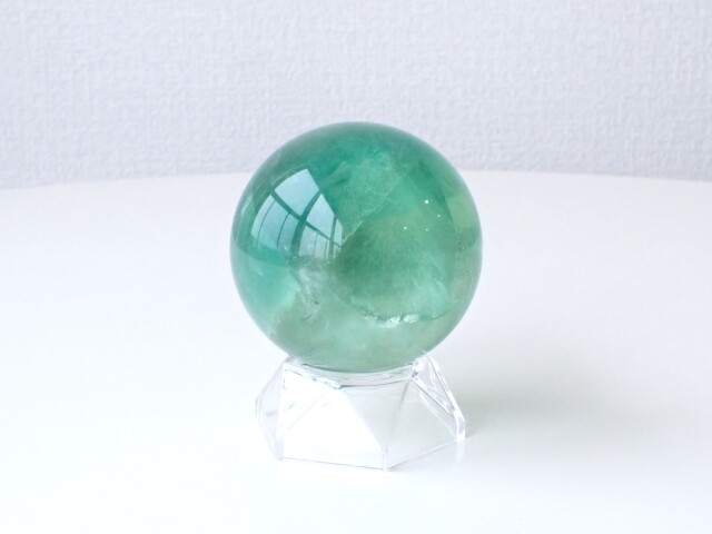 グリーンフローライト丸玉