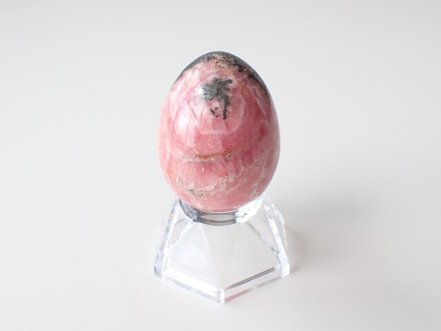 【インカローズ】 ロードクロサイト エッグ アルゼンチン産 卵型 天然石 インカローズ】 ロードクロサイト エッグ アルゼンチン産 卵型 天然石