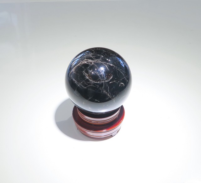 MB1057 【限定入荷】 稀少 山東省産 モリオン（黒水晶