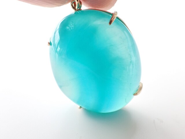 SV0009 【限定価格】 アリゾナ産 スミソナイト K18 ペンダントトップ