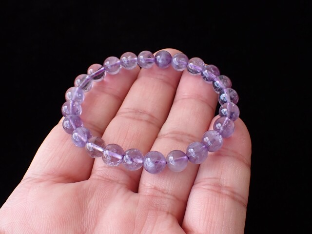 HL0019 マリアライト 7．5mm～8mm ブレスレット ☆宝石