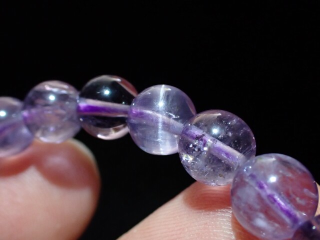 HL0019 マリアライト 7．5mm～8mm ブレスレット ☆宝石