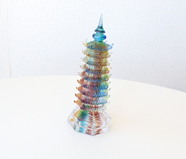 瑠璃ガラス文昌塔