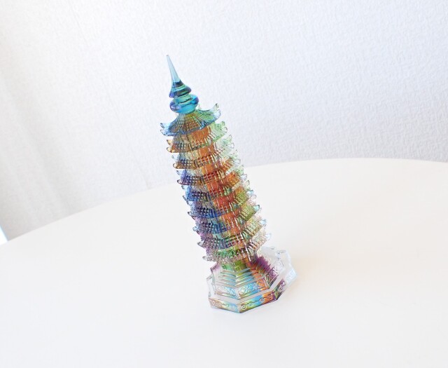 瑠璃ガラス文昌塔