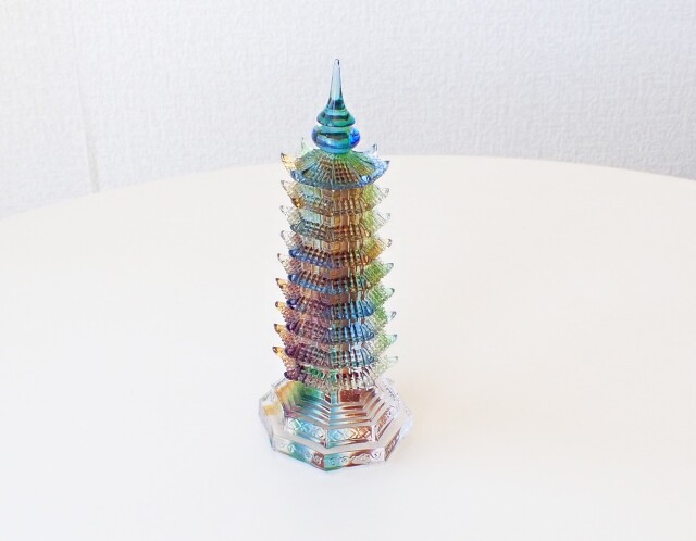 瑠璃ガラス文昌塔