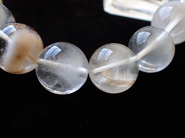 ラビットヘアクォーツブレスレット