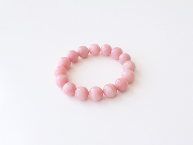 ピンクオパールブレスレット