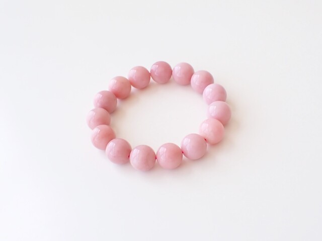 ピンクオパールブレスレット