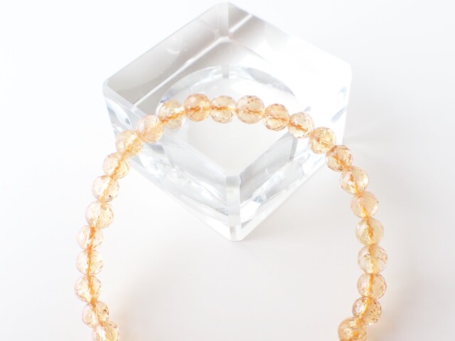 HE0185 【限定価格】 インペリアルトパーズ ミラーボールカット 5