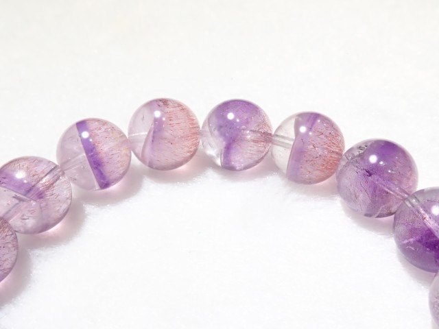 AC1333 【限定価格】 アメジストエレスチャル／ファントム １２ｍｍ