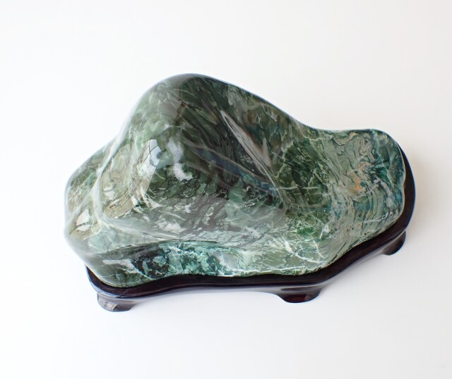 HC0342 【2021年初売りセール】 ナミビア産 翡翠 原石（ポリッシュ