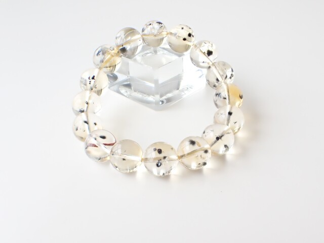 SD0325 ロマネサイトインシトリン １３ｍｍ～１４ｍｍ ブレスレット