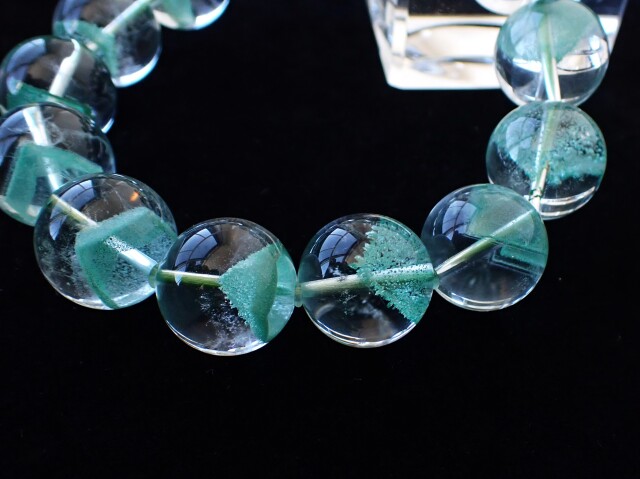 グリーンファントムクォーツブレスレット