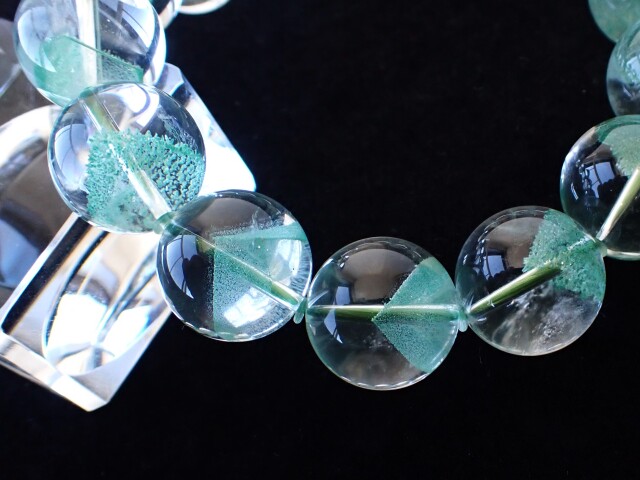 グリーンファントムクォーツブレスレット