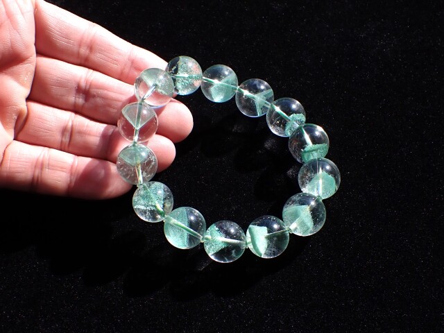 グリーンファントムクォーツブレスレット