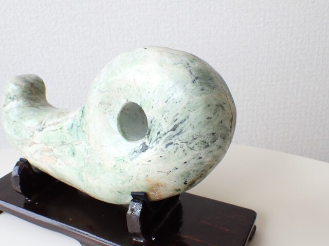 秩父翡翠勾玉