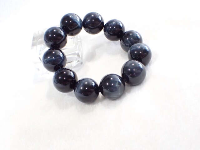 あ〜きゃん♬様　レア　高品質　ブルータイガーアイ　月　ムーン　握り石 Amazon | [silver KYASYA]パワーストーンブレスレット 数珠