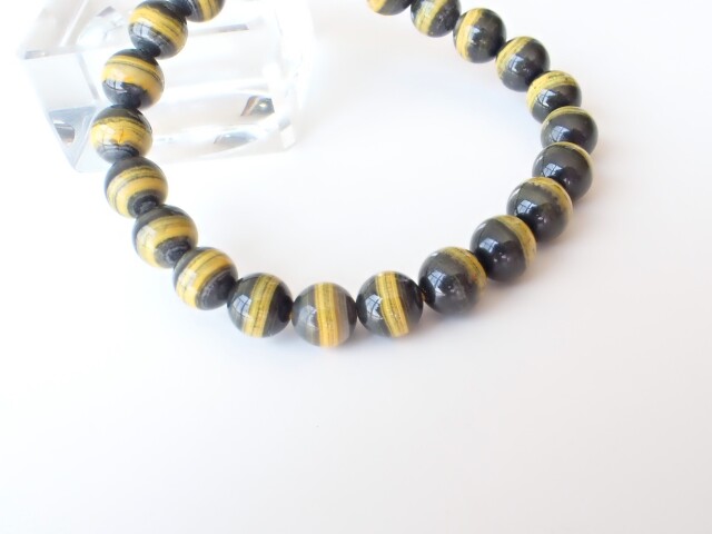 AB3316 【限定価格】 バンブルビージャスパー 8mm