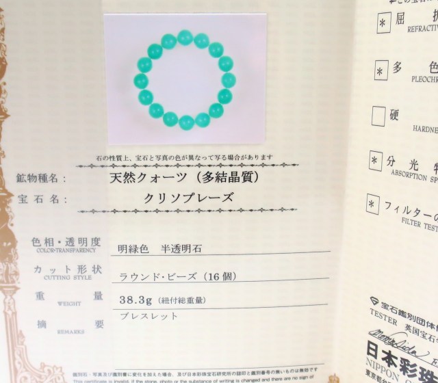 クリソプレーズ