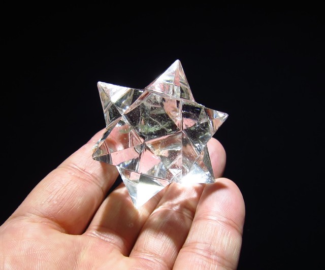 CO0036 【稀少】 ガネーシュヒマール産 ヒマラヤ水晶 アステロイド 水晶 48mm