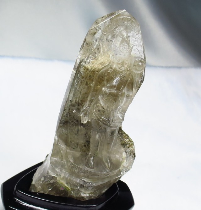 ヒマラヤ水晶　グリーンターラ