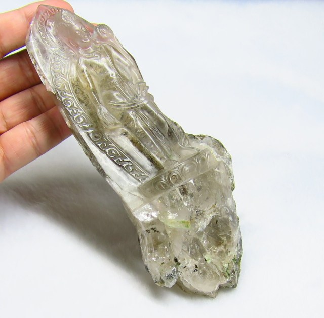 ヒマラヤ水晶　グリーンターラ
